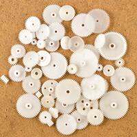【CC】♕▦  58 Styles Toothed Wheels Gears Plastic All Module 0.5 Parts