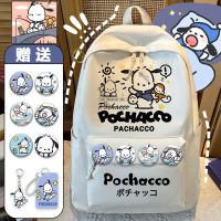 อินPacha Dog Co-Branded กระเป๋าเป้สะพายหลัง กระเป๋านักเรียน น้ําหนักเบาพิเศษ ความจุเยอะ สําหรับผู้หญิง gag