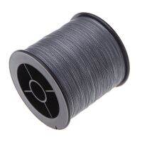 500 M 30 LB 0.26mm fishing line strength PE Braided 4 Strands gray