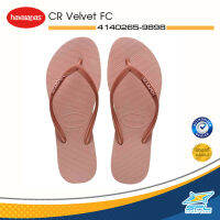 Havaianas ฮาวายานัส รองเท้าแตะ รองเท้าแตะหูหนีบ รองเท้าแตะผู้หญิง CR Velvet FC 4140265-9898 PI (1100)