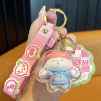 KEYCHAIN พวงกุญแจ พวงกุญแจปัจฉิม  เข็มขัดกระต่ายขั้นสูง สตรอเบอร์รี่ดาวกระต่ายพวงกุญแจผู้หญิงเก๋ไก๋ มาสคอตคิ้วตี้ของขวัญ