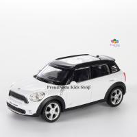 ProudNada Toys ของเล่นเด็กโมเดลรถเหล็กมินิคูปเปอร์(สีขาว) RMZ CITY 4008 MINI COOPER S COUNTRYMAN DIE CAST NO.444008