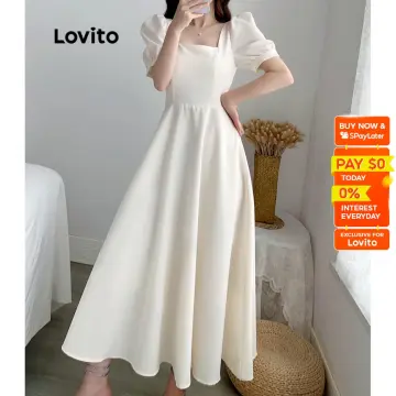 White frill frock hot sale for girl