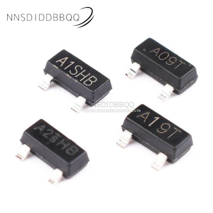 20PCS MOS Triode Transistor AO3400 3401 SI2301 2302 Surface Mount A1