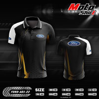 MOTOSHIRT FORD-A01-22 เสื้อคอปกแขนสั้น