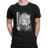 Gun Fighter ManS Tshirt Trigun O Neck Tops Fabric T Shirt Humor High Quality Gift Idea