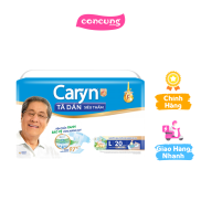 Tã dán giấy Caryn Siêu Thấm size L hông 68 -122cm - 20 miếng