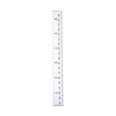 Baby Growth Chart Handing Ruler Wall Decor for Kids, Canvas Removable Height Growth Chart 79inchx 7.9inch