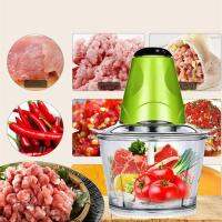 electric multi - function meat grinder เครื่องช่วยบดสับอาหาร (เช่น สับหมู สับเนื้อ สับปลา บดพริกไทยเม็ด ปั่นทำน้ำพริก) เครื่องบดสับเนื้อสัตว์อเนกประสงค์ เครื่องบดสับ เครื่องผสมอาหาร เครื่องบดเนื้อสัตว์