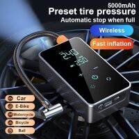 Mini Tire Air Injector 150psi Portable Electric Car Air Pump Digital Tire Calibrator Inflator for Bicycle E-Bike Motorcycle Ball Air Compressors  Infl