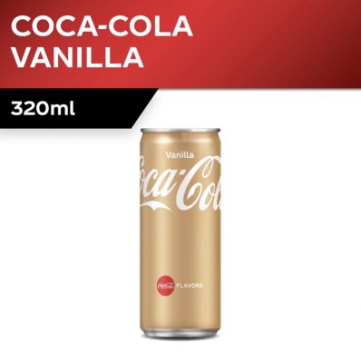 โค้กวานิลลา โคคา โคล่า รสวานิลลา 320 มล. Coke Coca Cola Vanilla Flavour