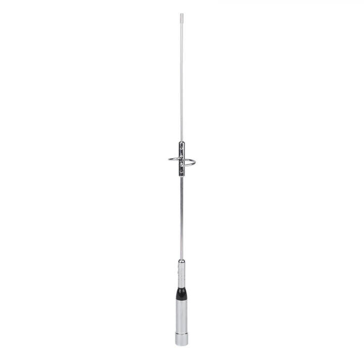 fosa-45-ซม-universal-uv-dual-band-nl-770s-เสาอากาศพร้อมขั้วต่อประเภท-uhf-สำหรับรถบรรทุกรถจักรยานยนต์-harley-เรือรถกอล์ฟ-campers-วิทยุมือถือ