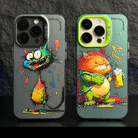 【Oil painting series/Acrylic hard case/Cat】compatible for iPhone 11 12 13 14 pro max case