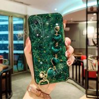 เคสโทรศัพท์ใหม่ฝาหลัง OPPO A78 ใหม่ฝาหลังเนื้อแฟชั่นลายหินอ่อนสำหรับ OPPO A78 5G พร้อมเคสสร้อยข้อมือความรักสุดหรูเคส Oppo A78ป้องกันกล้องเลนส์ซ