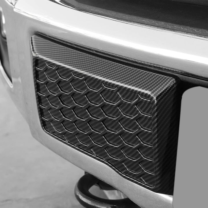 1pair-carbon-fiber-front-bumper-guard-pads-cover-lid-trim-accessories-accessory-for-ford-f150-2015-2020-replacement-exterior-left-amp-right