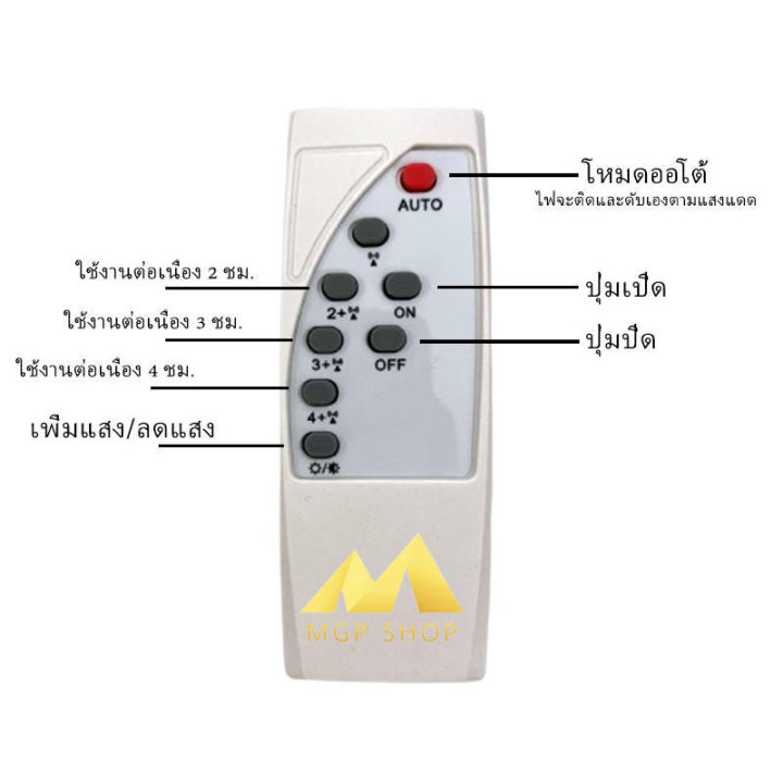 ขายดีมาก-ufo-4000w-แสงขาว-โคมถนนufoโซลาร์เซลล์-4ทิศ-24ช่อง-กำลังไฟ-4000วัตต์-พลังงานแสงอาทิตย์-ประกัน-1ปี