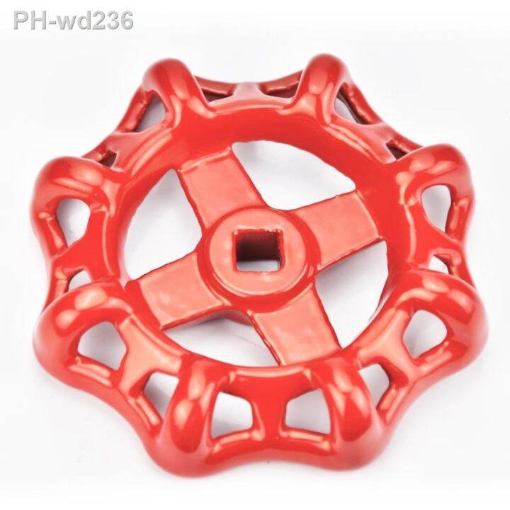 6x6-cast-iron-valve-handle-gate-valve-ball-valve-hand-wheel-shutoff-value-decorative-water-pipe-fittings-red