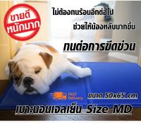 Pet cool mat Size MD 50x65cm แผ่นเจลเย็นสุนัข ที่นอนเจลเย็นสำหรับสุนัข ที่นอนเจลเย็น ที่นอนสัตว์เลี้ยง เกรดพรีเมี่ยม พร้อมส่ง