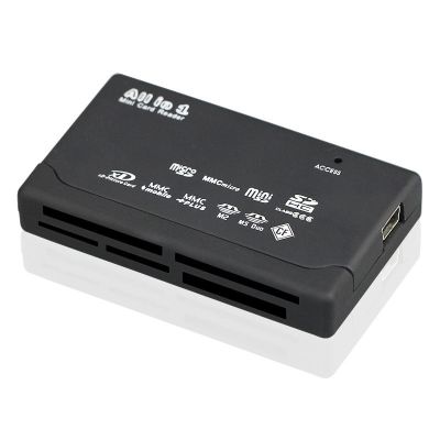 【CC】 All 1 6 USB External Memory Card Reader High-Speed Cipher box style for Laptop Computer TableHot