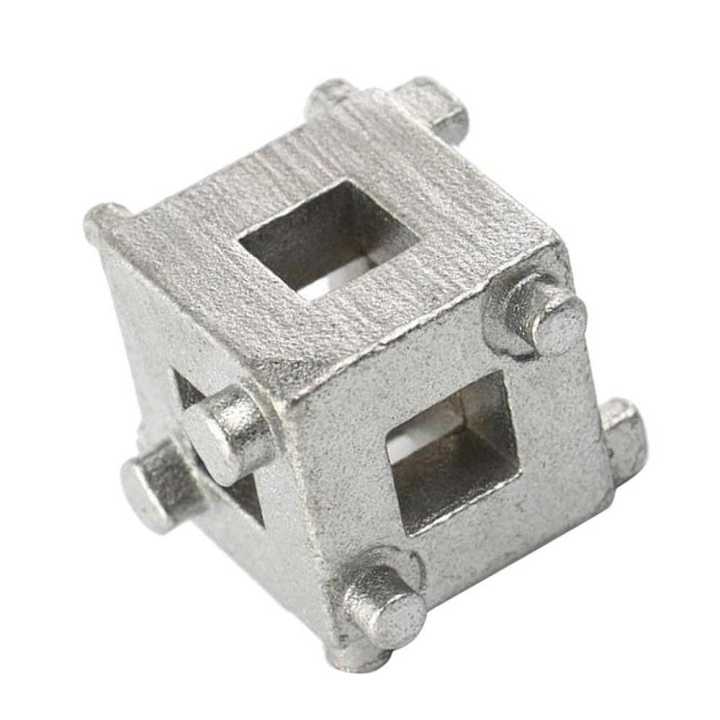 Disk Brake Caliper Piston Tool 3/8" Drive Disc Brake Piston Tool Wind Back Removal Cube Tool for