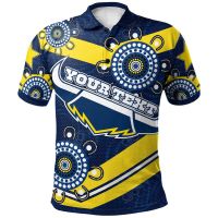 Cowboys Rugby Polo Shirt- Custom Text Aussie Cowboys Polo Shirtsize：XS-6XL