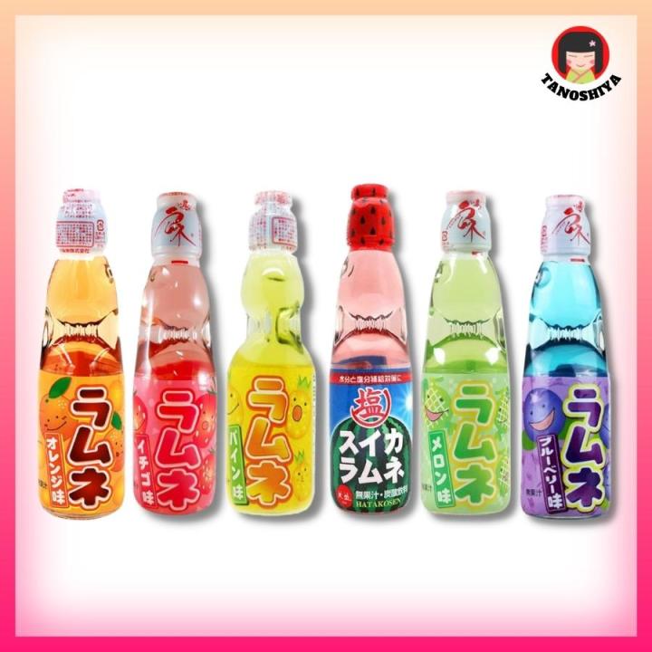 HATA Bin Ramune Flavored Soda Drinks Series 200g TANOSHIYA | Lazada