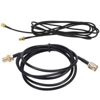 RISE SMA Male To Female Adapter Pigtail Coaxial Jumper Extension Cable 3.3Ft Long With WIFI Antenna Extension Cable 2M