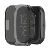 ✔☎ Futerał ochronny do ekranu Fitbit Versa 2 smartwated wszechstronny Ultra cienki miękki pokrowiec na zegarek TPU pełna powłoka ochronna