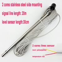 Hot Selling Solar Water Heater Water Level Sensor 30Cm 2 Cores Stainless Steel Side Mounting Tank Tube Probe CGQ21