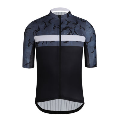 SPEXCEL  new Camouflag Aero Cycling Jersey Short Sleeve Road Mtb cycling Wear Aerodynamics stripe fabric at sleeve and back