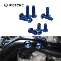 NICECNC ATV Shell Bolts Nuts Screw Threaded For YAMAHA Raptor 700 07-11 13-20 RAPTOR 700R 2012 16-20 YFZ450 YFZ450R Blue Gold