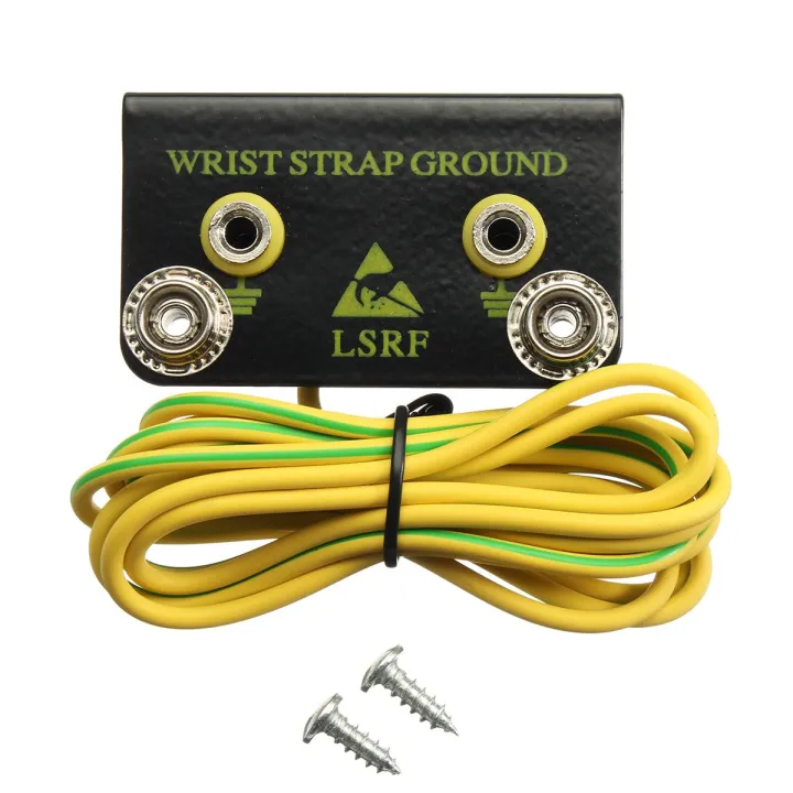 12x16"Green Desktop Anti Static ESD Grounding Mat + Cord + Wrist Strap