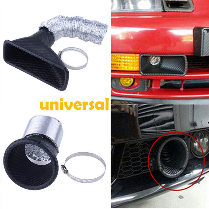 Air Intake Vent Car Front Bumper Grille Inlet Kit Injection System