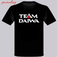 เสื้อยืด พิมพ์ลายโลโก้ Daiwa Team สีดํา แฟชั่นฤดูร้อน สําหรับผู้ชาย  MGY5