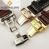 Suitable For Patek Philippe strap leather men and women PP butterfly buckle watch chain accessories 20mm24