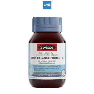 *[ซื้อ 1 แถม 1]SWISSE Daily Balance Probiotic 30 Tablets สวิสเซ ผลิตภัณฑ์เสริมอาหาร เดลี่ บาลานซ์ โพรไบโอติก 1 ขวดบรรจุ 30 เม็ด