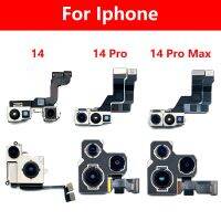 แม่พิมพ์กล้องด้านหน้าด้านหลังสําหรับ Iphone 14 Plus 14 Pro Max Back Main Real Camera Sensor Flex Cable Repair Parts