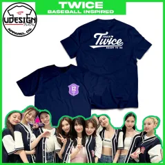 ARTIST, KPOP, TWICE, TWICE READY TO BE BASEBALL JERSEY SANA MOMO NAYEON  JIHYO INSPIRED T SHIRT DESIGN