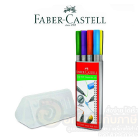 ปากกา FABER CASTELL ปากกาสี เฟเบอร์คาสเทล ปากกาหัวเข็ม Grip Finepen 0.4 มม. บรรจุ 10ด้าม/กล่อง จำนวน 1กล่อง พร้อมส่ง