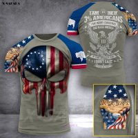 US 2023！New！Army Wyoming Flag 3D Printed Short Sleeve T-shirt Casual High quality products （Freeprinting of names）