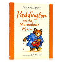 Paddington and jam maze English original picture book Paddington and marmalade maze Paddington Bear Series classic picture story book childrens English Enlightenment picture book interesting parent-child interaction early education