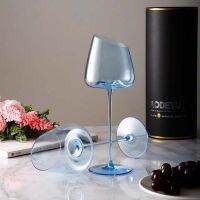 421Pcs 580Ml แฟชั่น Burdy Bordeaux Goblet Big Belly Tasting Cup Party Bar สีฟ้าแชมเปญถ้วยงานแต่งงานแก้วไวน์แดง