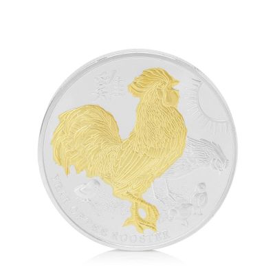 ขายดี2017ปีของไก่เอลิซาเบธที่ II ของสะสมที่สามารถรวบรวมได้เหรียญที่ระลึก