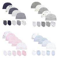 2020 Newborn baby hat thin cotton + newborn baby breathable s combination(0-6M)