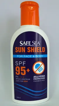Safe Sea Sun Shield For Face & Body SPF95+ with Anti-Jellyfish