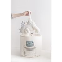 Homewares Cute Basket for Baby Diaper Organizer Laundry Baskets Nursery Storage Kids Room Nursery Decor Cat Toy Basket