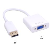 Display Port DP to VGA Adapter Cable Male to Female Converter for PC Computer Laptop HDTV Monitor Projector Cables