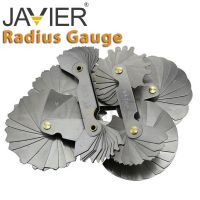 4pcs Radius Gauges R0.3-1.5 R1-7 R7.5-15 R15.5-25 R1-6.5/R7-14.5/R15-25/R26-80 Stainless Steel Concave Convex arc Measuring Tool