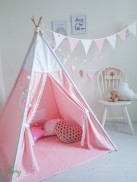 Set Lều vải cho bé gái màu hồng