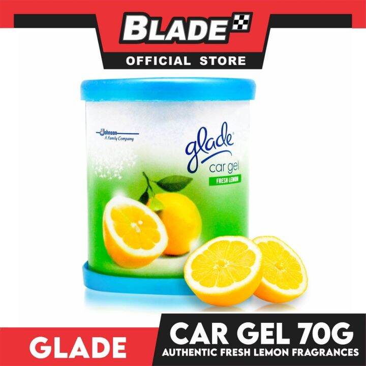 Glade Car Gel Air Freshener 70g (Fresh Lemon) Lazada PH